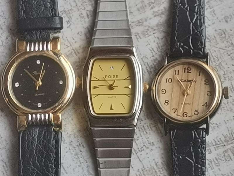 LADIES WATCH COLLECTION ALL IN EXCELLENT WORKING CONDITION - BIDDING FOR ALL 3 WATCHES