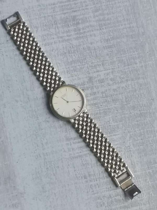 MENS VINTAGE CITIZEN WATCH MODEL 5510-S27310 SMK IN EXCELLENT WORKING CONDITION
