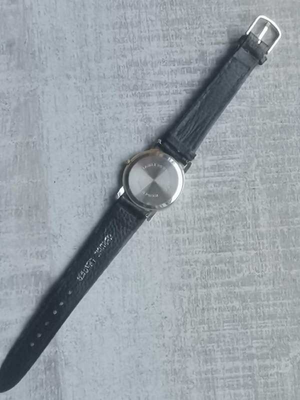 MENS SHIVAS ULTRA THIN GOLD WATCH IN EXCELLENT WORKING CONDITION