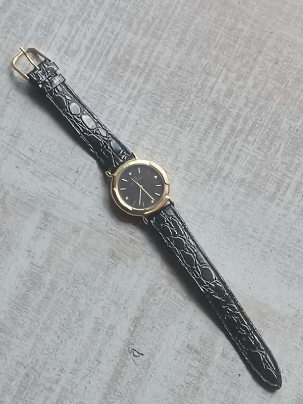 MENS CHARLES DELON GOLD PLATED WATCH IN EXCELLENT WORKING CONDITION