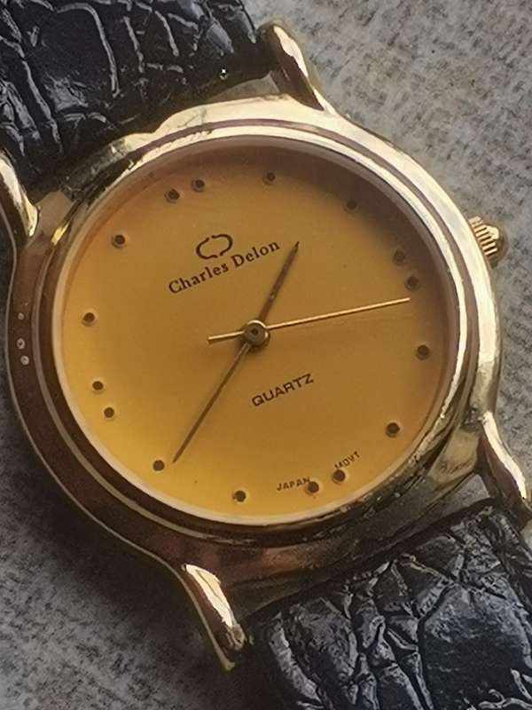MENS CHARLES DELON WATCH IN EXCELLENT WORKING CONDITION