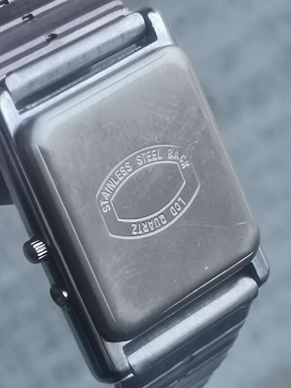 MENS KESSEL ELECTRONIC LCD WATCH IN EXCELLENT WORKING CONDITION