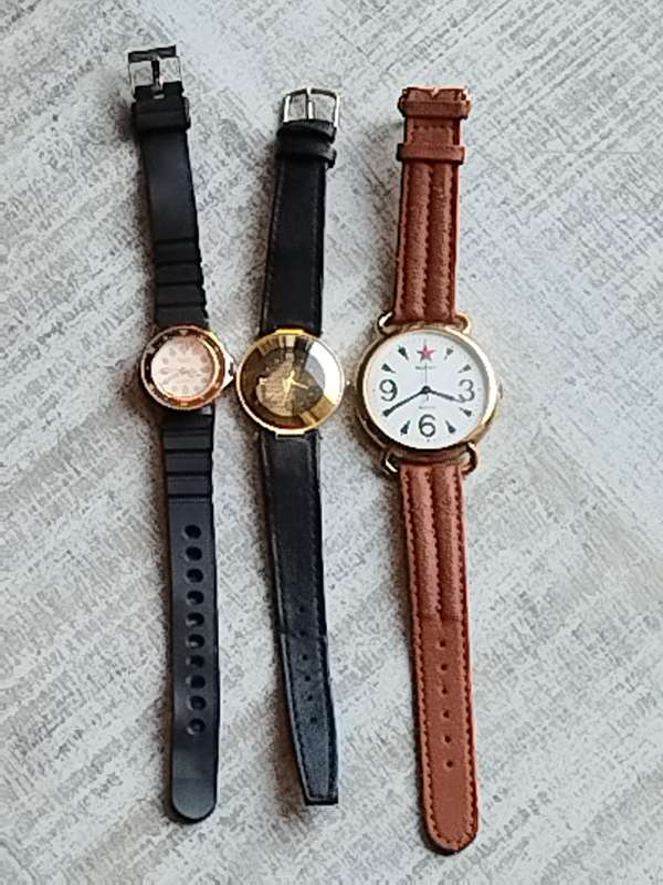 LADIES WATCH COLLECTION #5 ALL IN EXCELLENT WORKING CONDITION - BIDDING FOR ALL 3 WATCHES