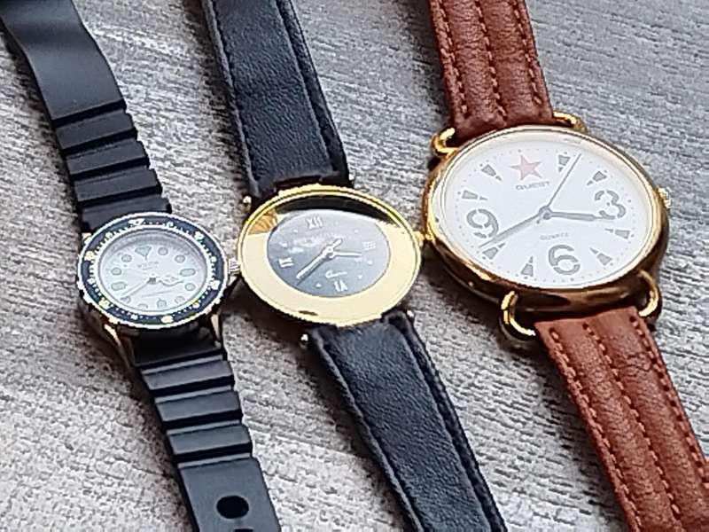 LADIES WATCH COLLECTION #5 ALL IN EXCELLENT WORKING CONDITION - BIDDING FOR ALL 3 WATCHES