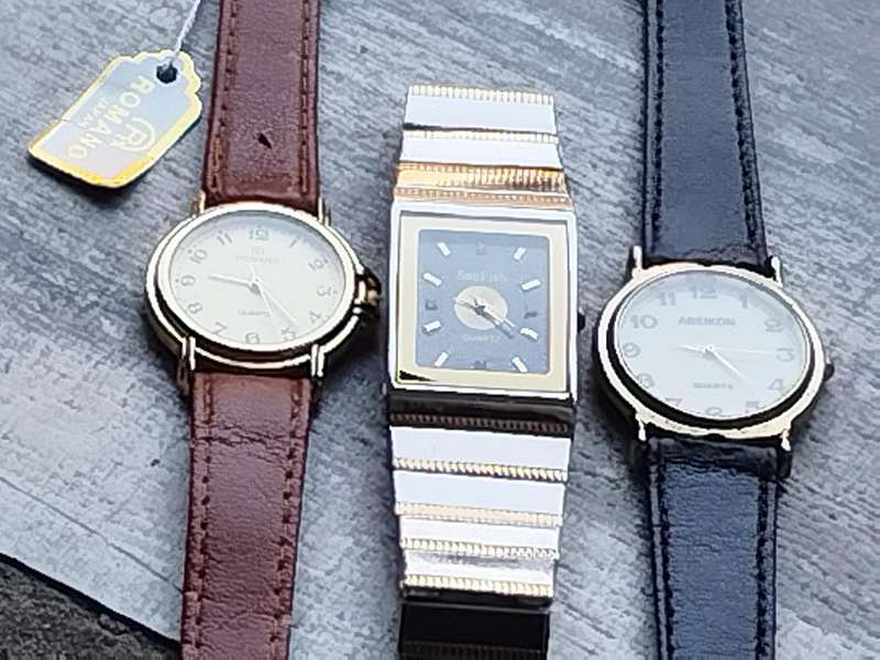 MEN'S WATCH COLLECTION ALL IN EXCELLENT WORKING CONDITION - BIDDING FOR ALL 3 WATCHES