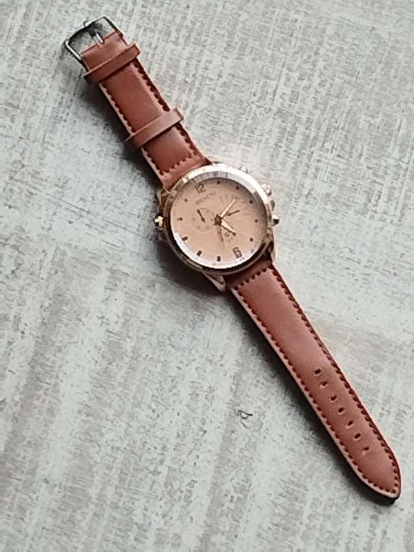 MENS BENCHI HUGE 50MM DIAL WATCH IN EXCELLENT WORKING CONDITION