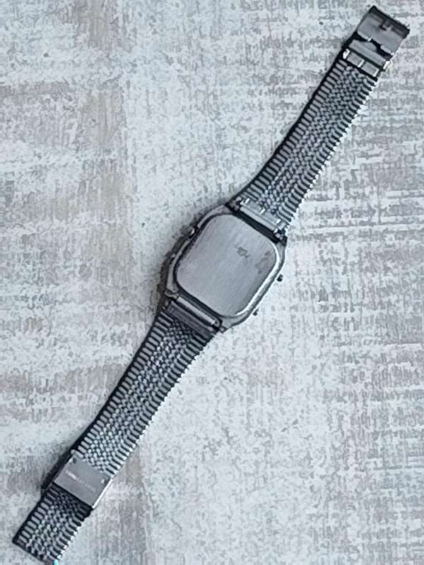Men's Vintage Cyntaor Stainless Steel Analog/Digital Watch