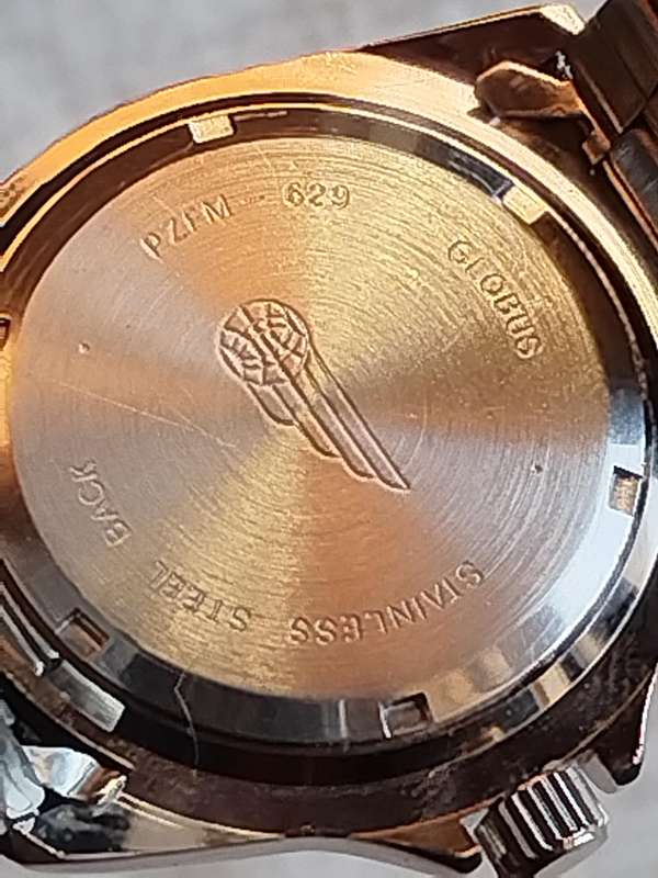 MENS MARC GAY WATCH WITH ROTATING BEZEL IN EXCELLENT WORKING CONDITION