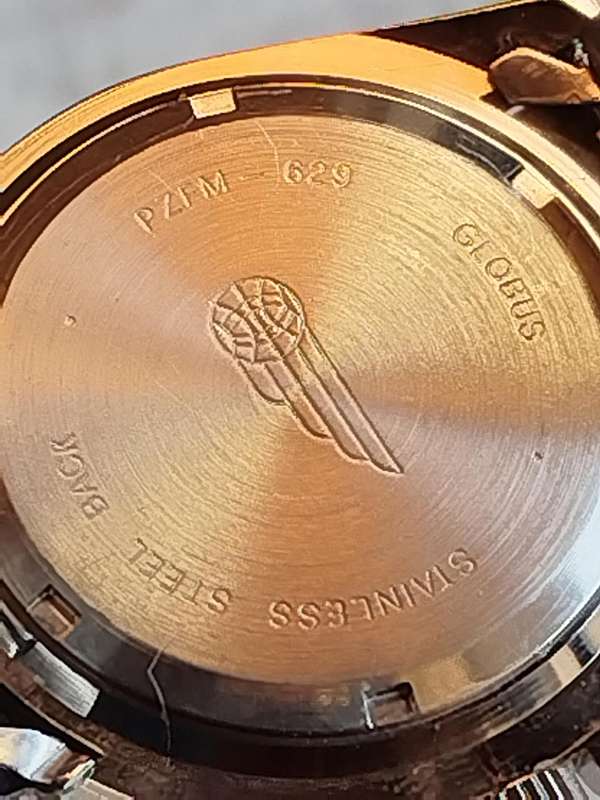 MENS MARC GAY WATCH WITH ROTATING BEZEL IN EXCELLENT WORKING CONDITION