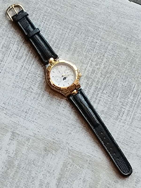MENS VINTAGE THERMIDOR GOLD WATCH IN EXCELLENT WORKING CONDITION