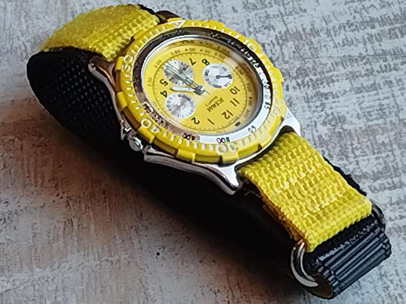 MENS STUNNING SCEMAN SPORTS WATCH IN EXCELLENT WORKING CONDITION