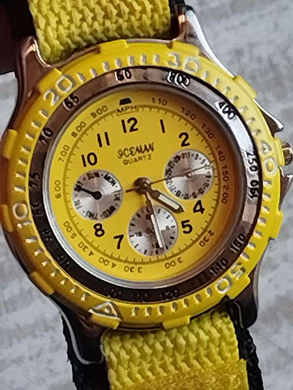 MENS STUNNING SCEMAN SPORTS WATCH IN EXCELLENT WORKING CONDITION