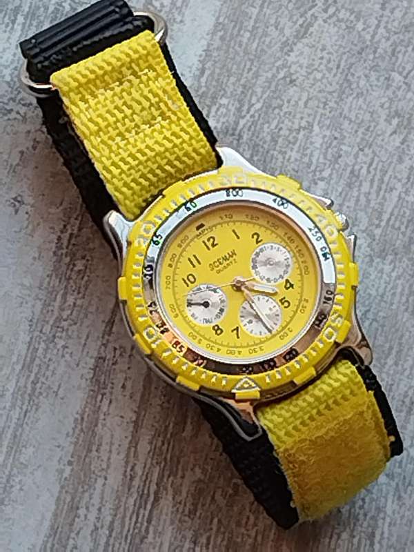 MENS STUNNING SCEMAN SPORTS WATCH IN EXCELLENT WORKING CONDITION