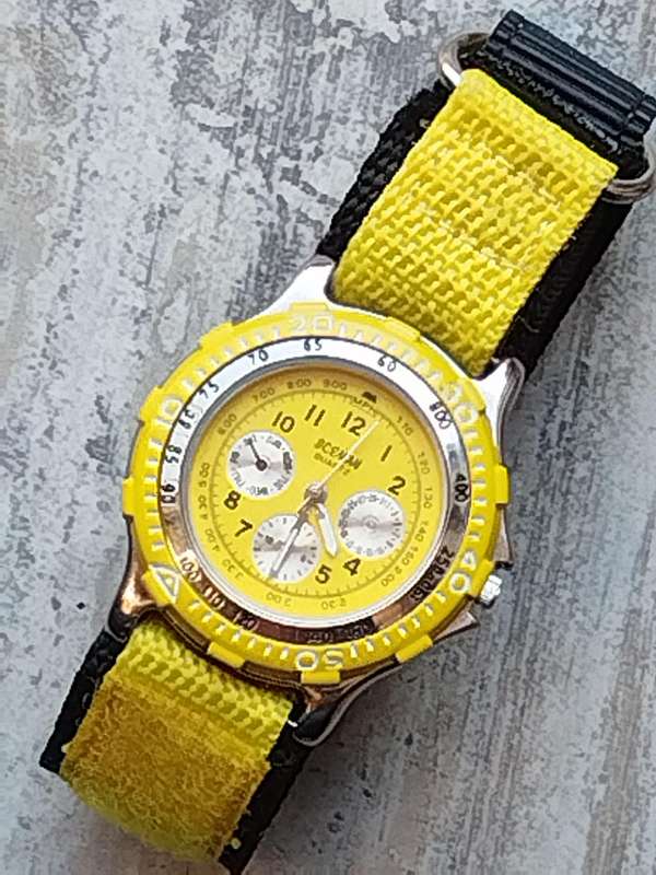MENS STUNNING SCEMAN SPORTS WATCH IN EXCELLENT WORKING CONDITION