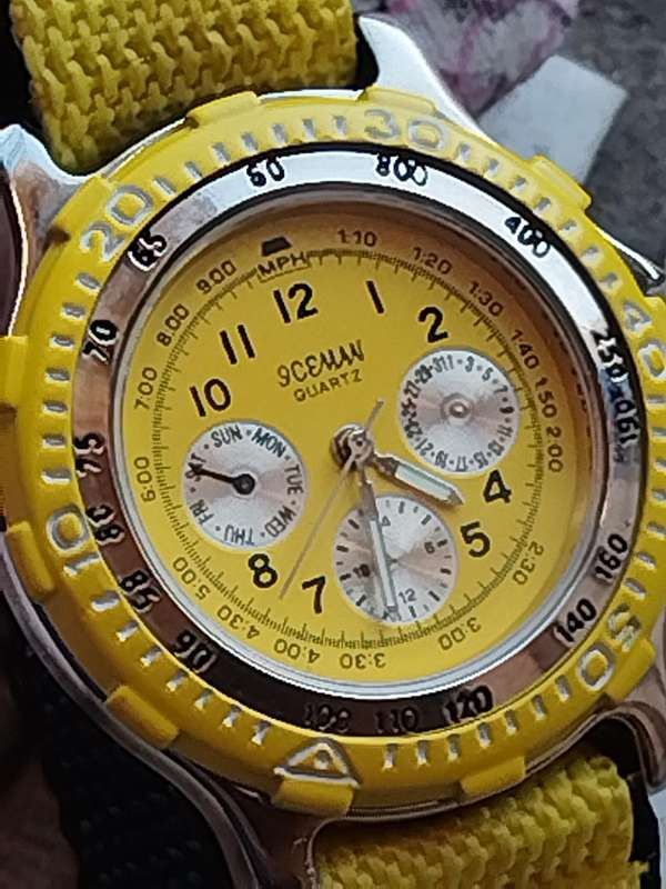 MENS STUNNING SCEMAN SPORTS WATCH IN EXCELLENT WORKING CONDITION