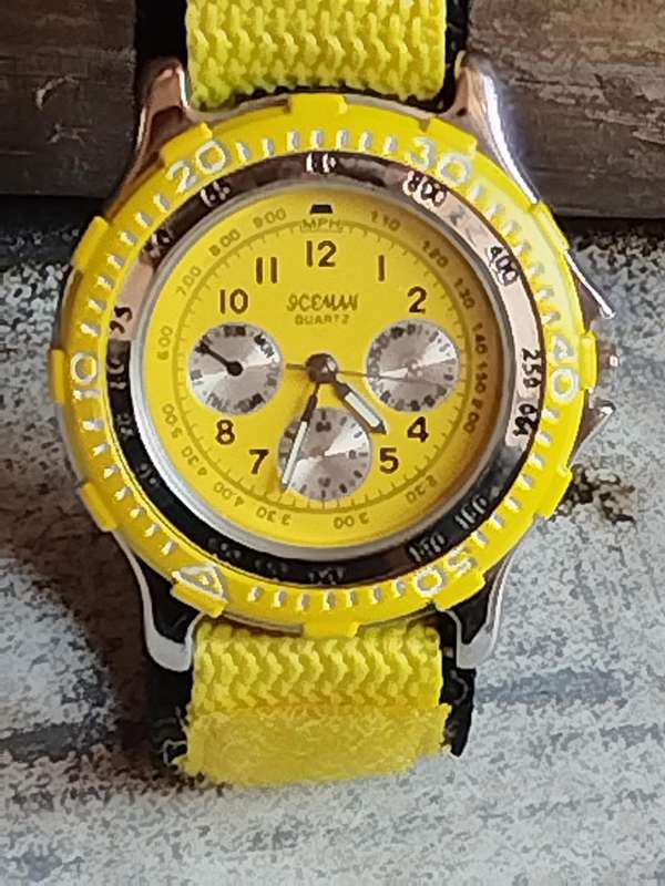 MENS STUNNING SCEMAN SPORTS WATCH IN EXCELLENT WORKING CONDITION