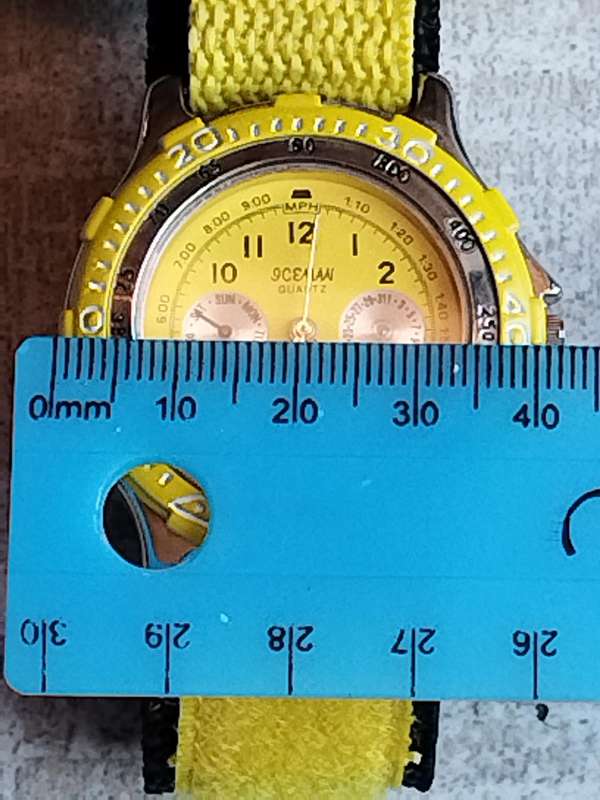 MENS STUNNING SCEMAN SPORTS WATCH IN EXCELLENT WORKING CONDITION