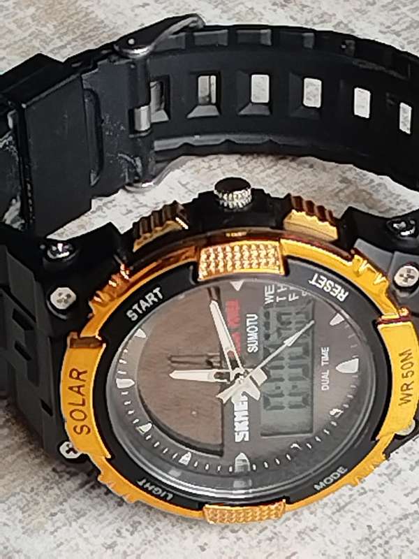 MENS SKMEI 1049 ANALOG/DIGITAL SOLAR WATCH