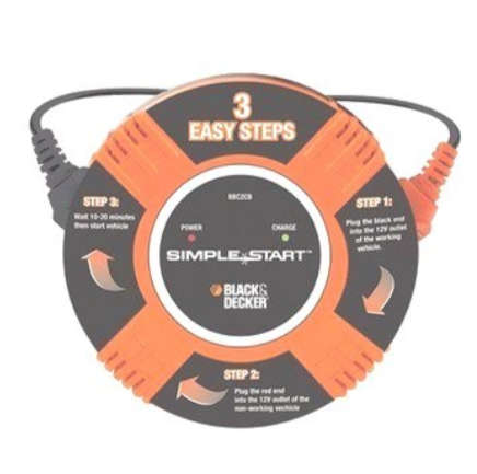Black & Decker Simple Start BBC2CB Vehicle to Vehicle Battery Booster