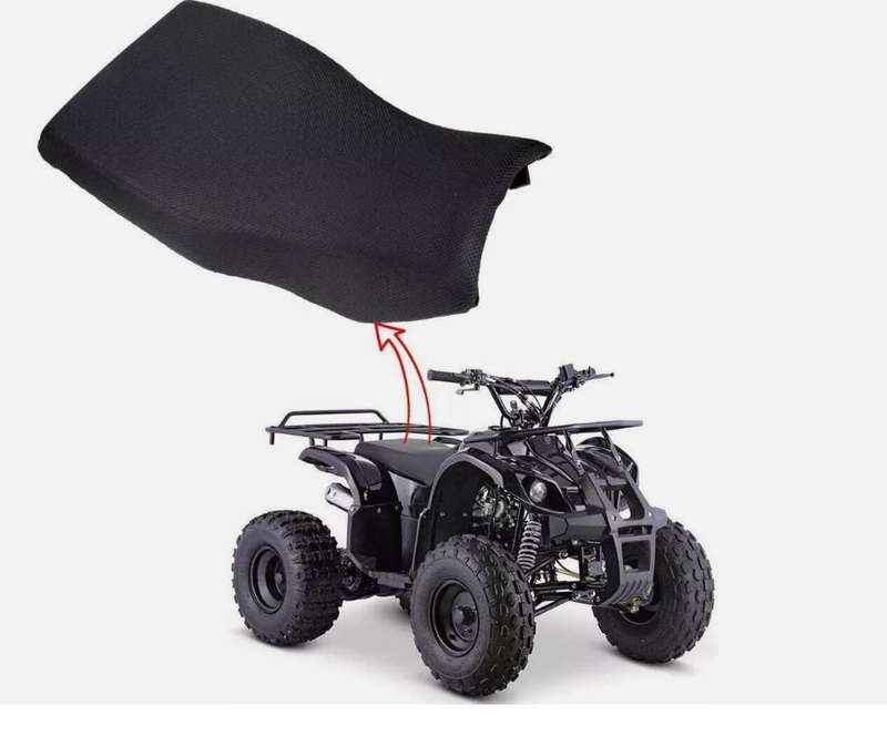 Black foam Seat for 50cc 70cc 110cc 125cc ATV Quad bike Foxico Atomik Hunter