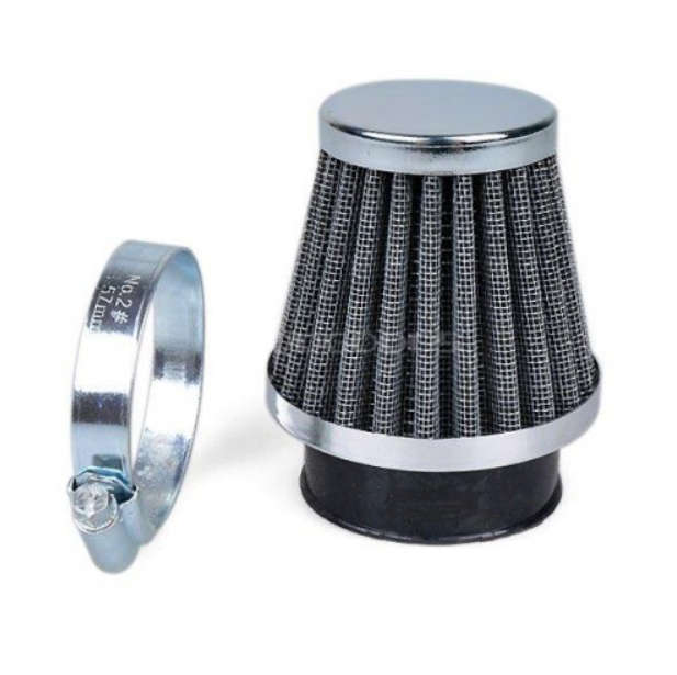 Universal Cone Filter 38mm suitable for 49cc 2 stroke engines etc