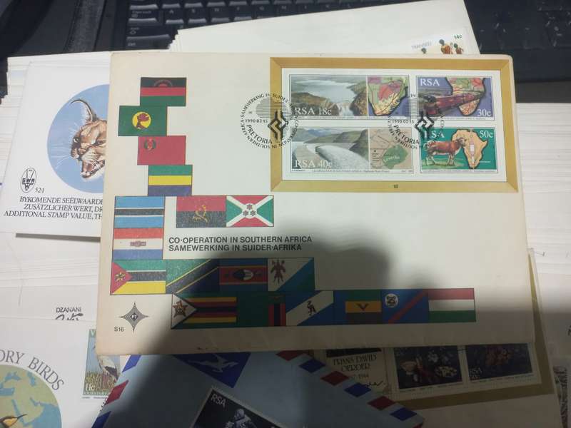 First Day Cover South Africa Stamps (1983-1992)