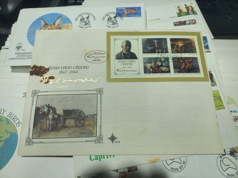 First Day Cover South Africa Stamps (1983-1992)