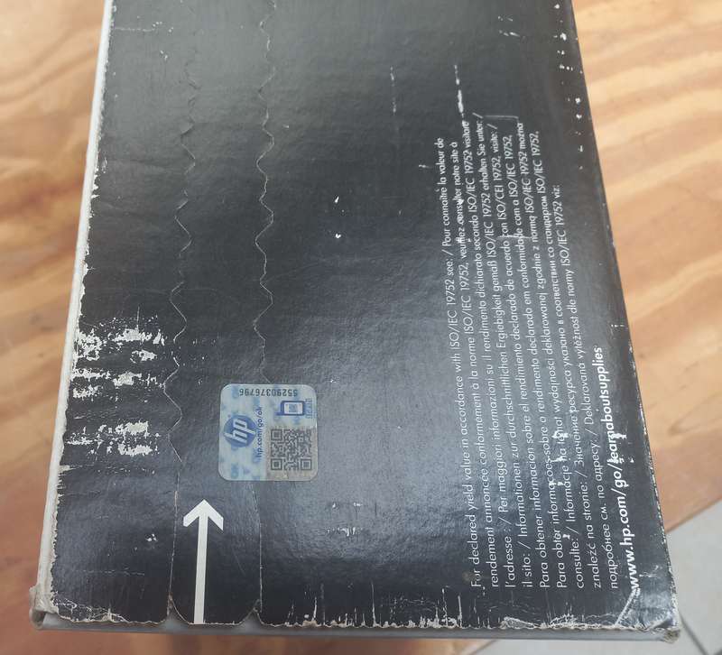 HP Laserjet 55A Black Tonner Cartrige