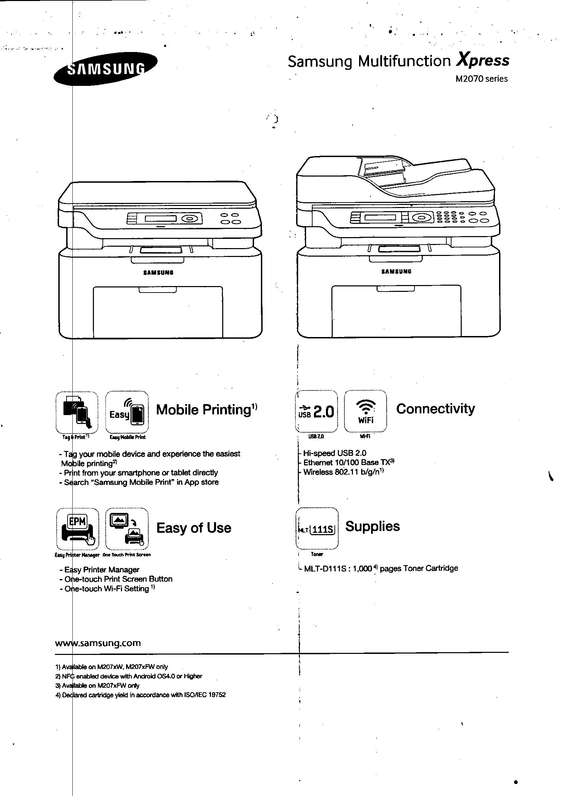 Samsung Xpress M2070F