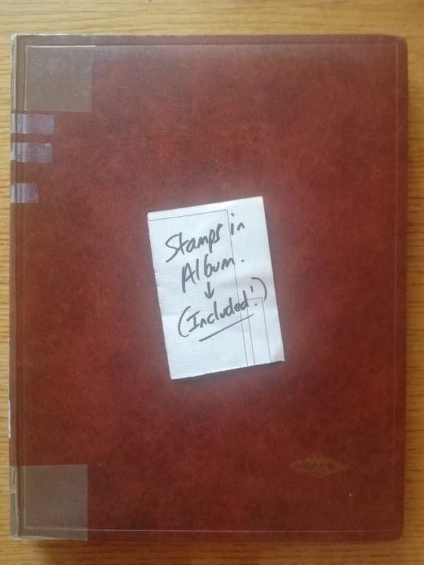 Stamps in Album (Lot724)
