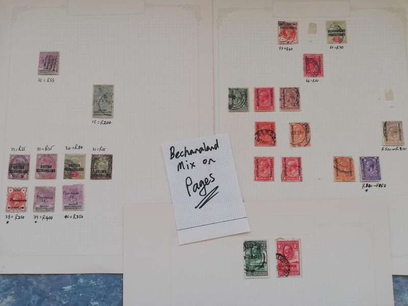 Bechuanaland on Pages (Lot840)