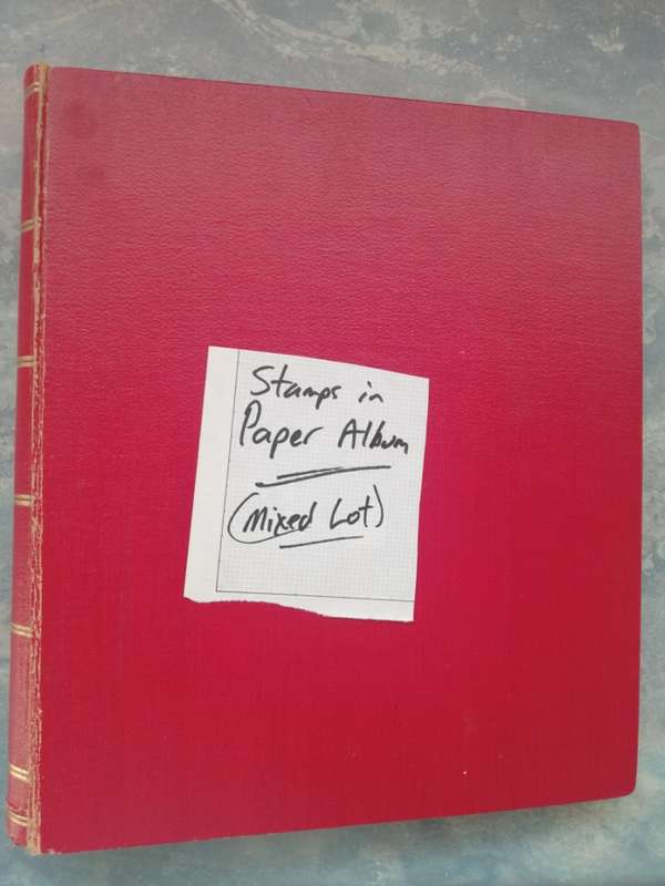 Stamps in Album (Lot930)