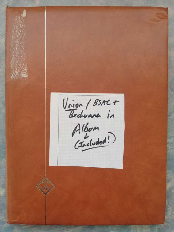 Union/BSAC/Bechuana in Album (Lot941)