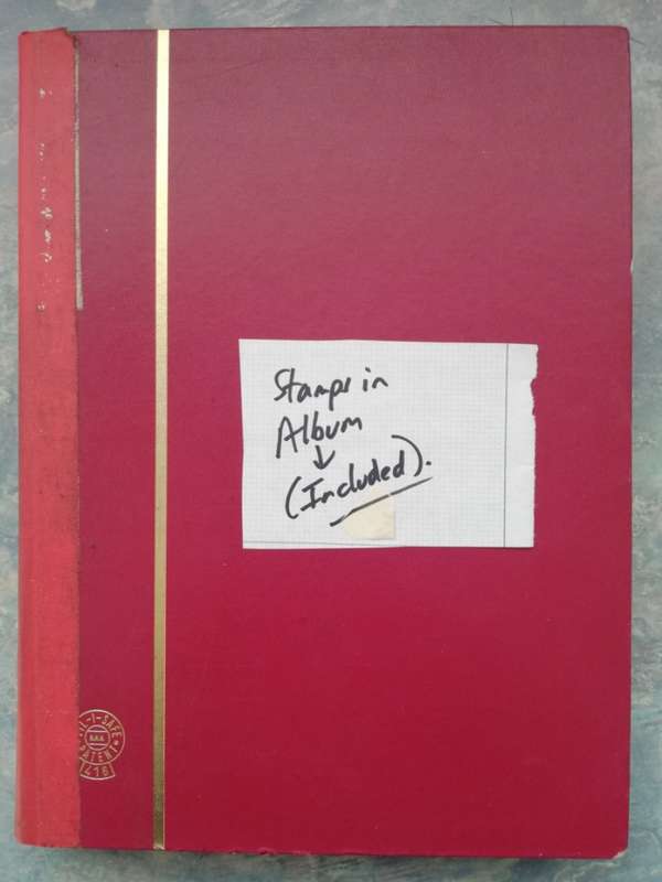 Stamps in Album (Lot943)
