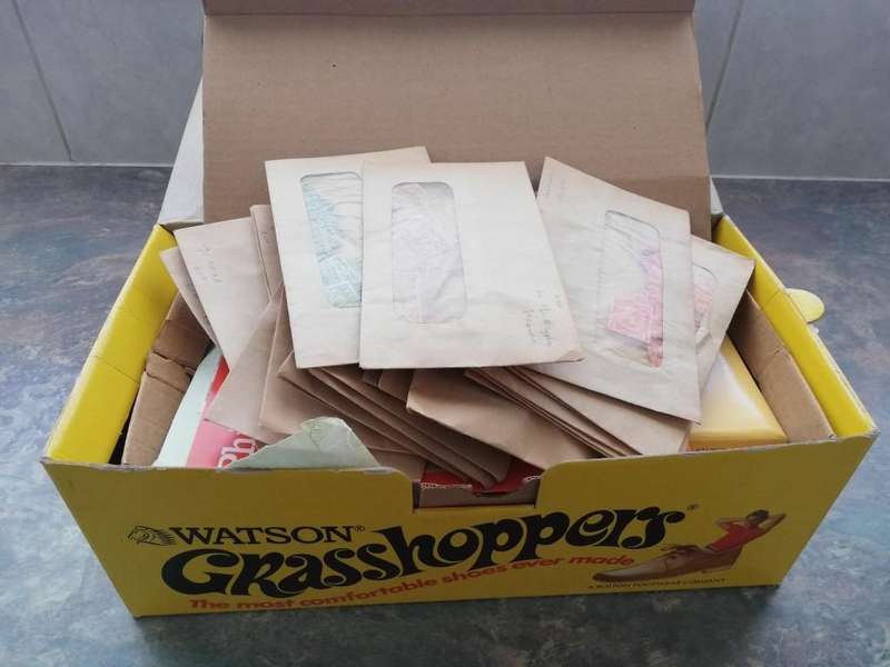 Stamps in Box (Lot013)
