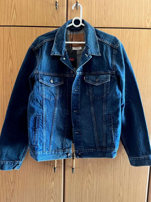 Levi's Mens Denim Trucker Jacket Blue Medium