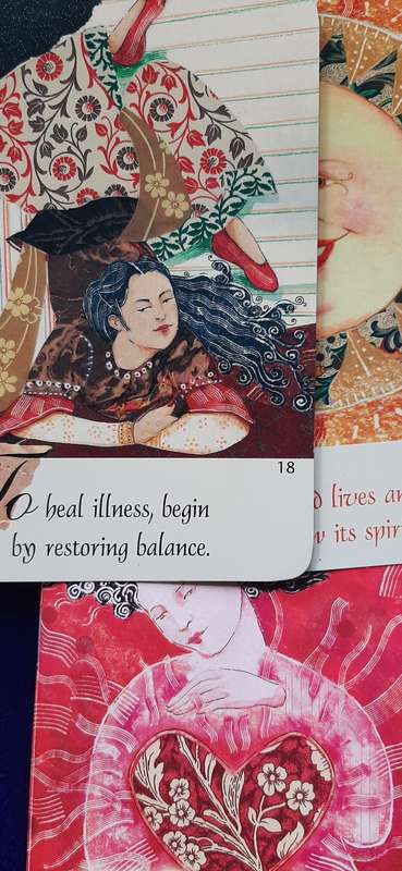 HEALING CARDS ORACLE - A DAILY PRACTICE FOR MAINTAINING SPIRITUAL BALANCE