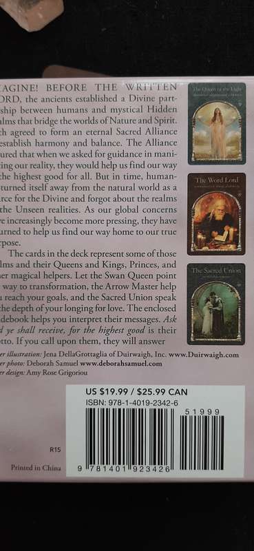 WISDOM OF THE HIDDEN REALMS ORACLE DECK