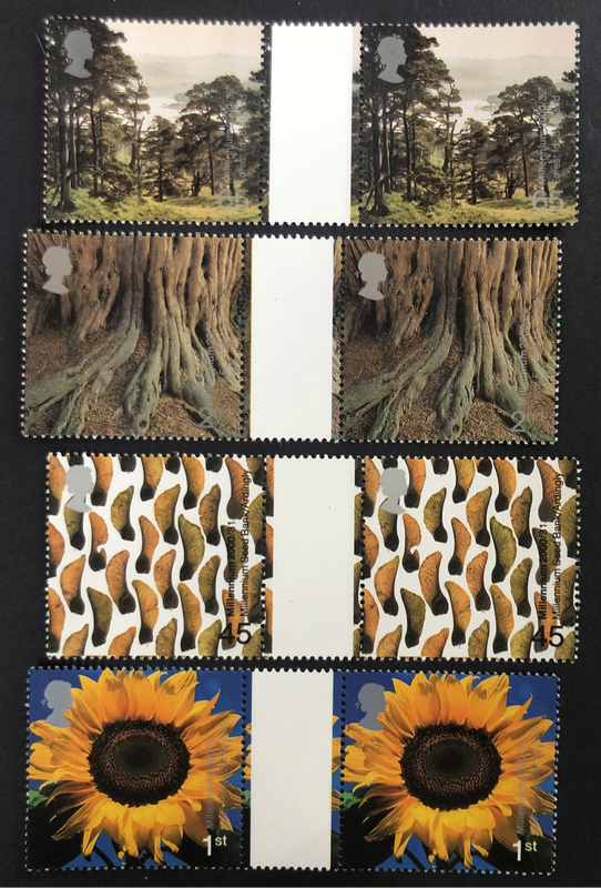 GREAT BRITAIN GUTTER PAIRS UNMTD MINT