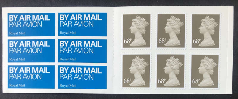 UK ROYAL MAIL STAMP BOOKLET