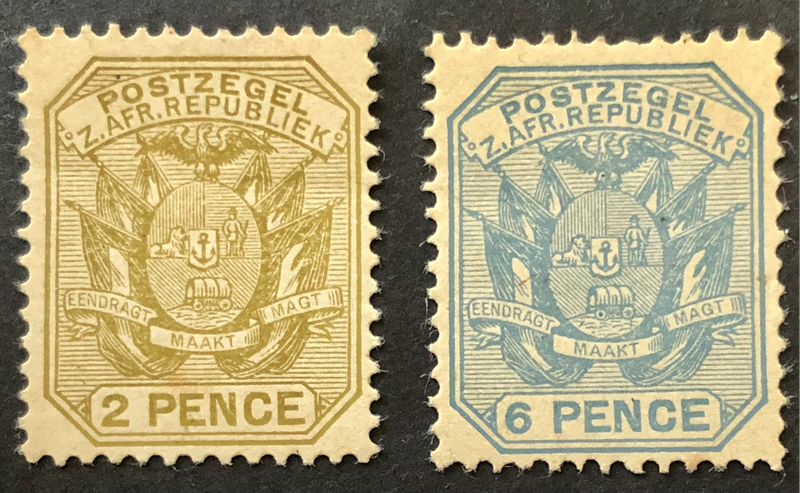TRANSVAAL POSTZEGEL MINT