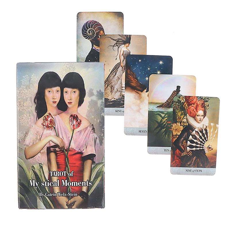 78 Card Mystical Moments Tarot Deck for Beginners - Very Good Used Condition
