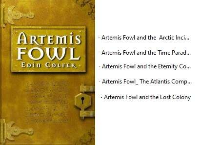 Artemis Fowl 5 eBooks