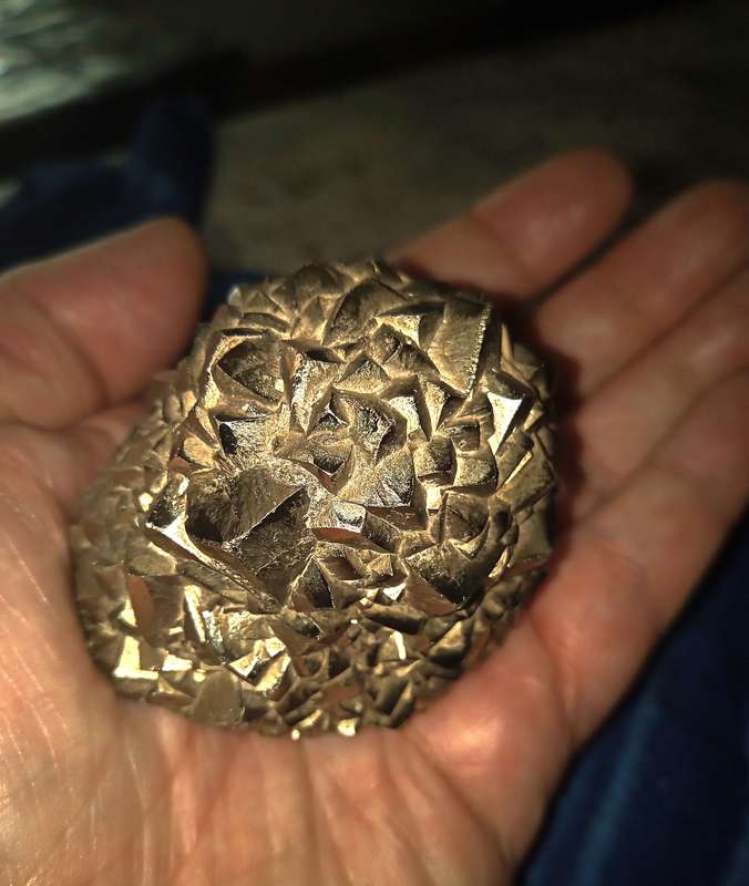 FOOL'S GOLD / IRON PYRITE NUGGET -  307.7 GRAMS