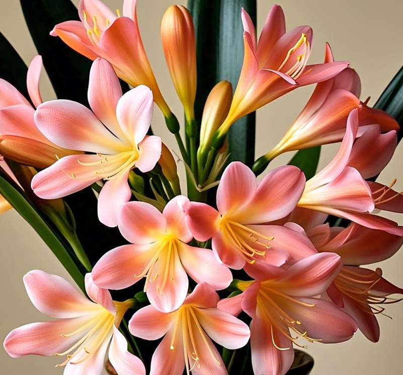 CLIVIA Miniata  - PINK Blossom   -   10 Seeds