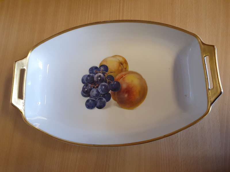 Vintage Thomas Bavaria Dish with Gold Trim  (32cm x 32cm height 7cm)