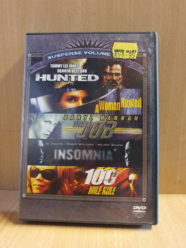 Hunted/A Woman Hunted/The Job/Insomnia/100 Mile Rule - Dvd (5 discs)