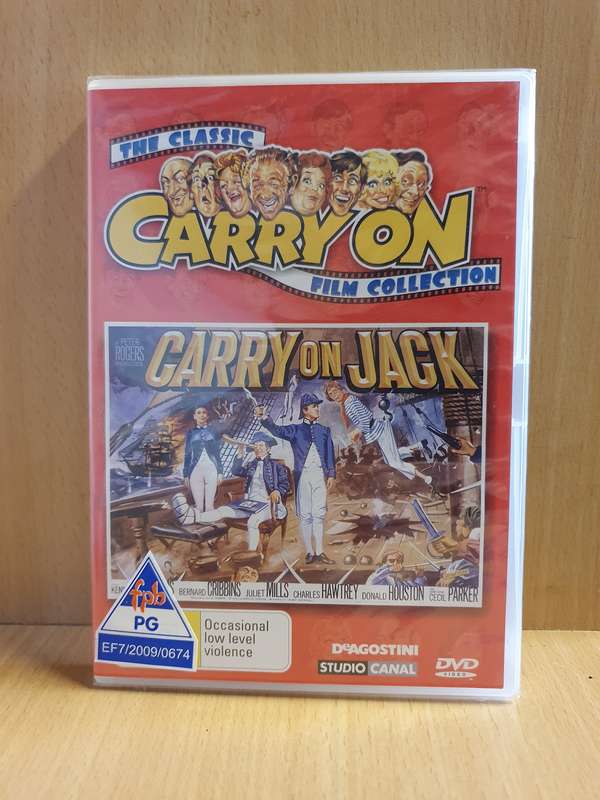 The Classic Carry On Film Collection - Carry On Jack - Dvd (NEW CONDITION)