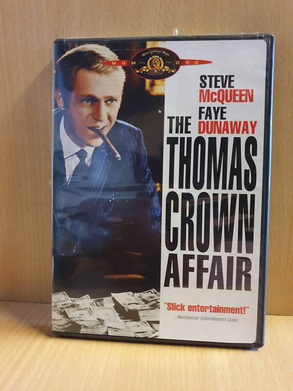 The Thomas Crown Affair - Dvd (Steve McQueen, Faye Dunaway)