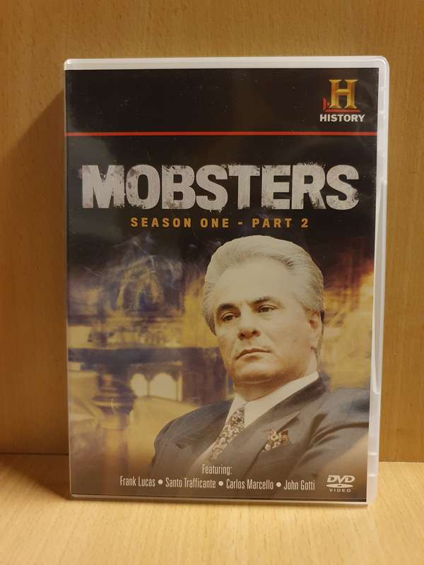 Mobsters - Season One - Part 2- Dvd (Frank Lucas, John Gotti, Carlos Marcello, Santo trafficante)